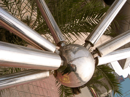 海南不锈钢螺栓球网架